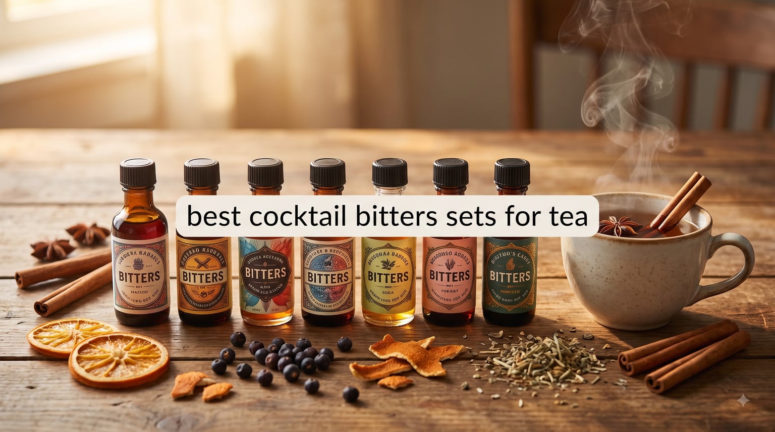 best cocktail bitters sets for tea
