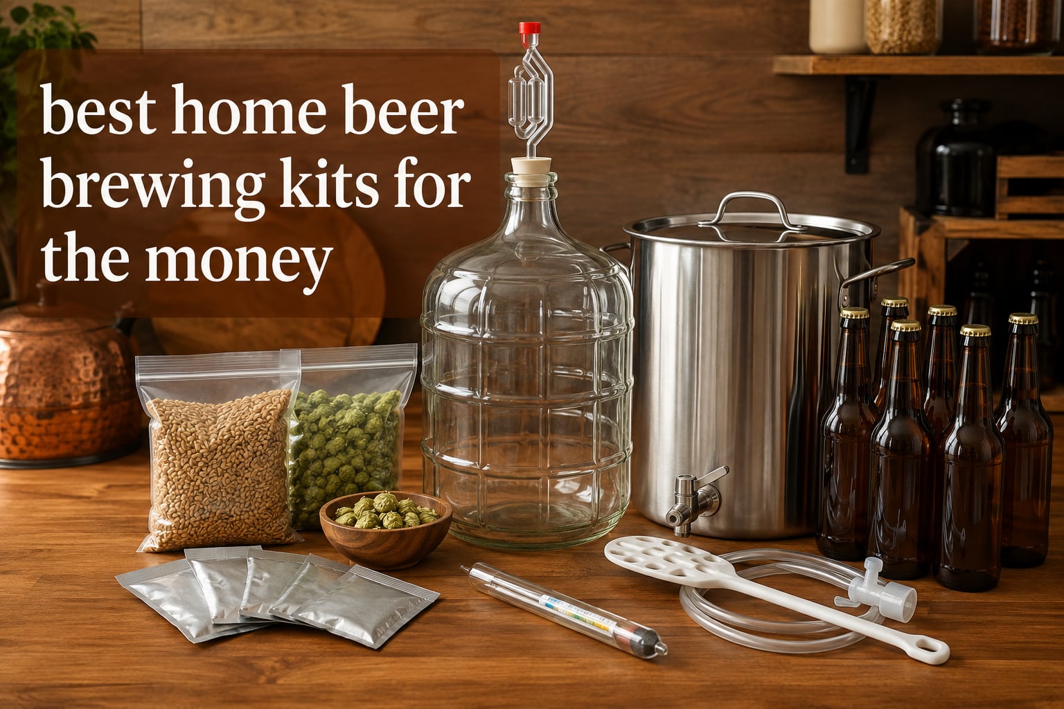 best home beer brewing kits for the money
