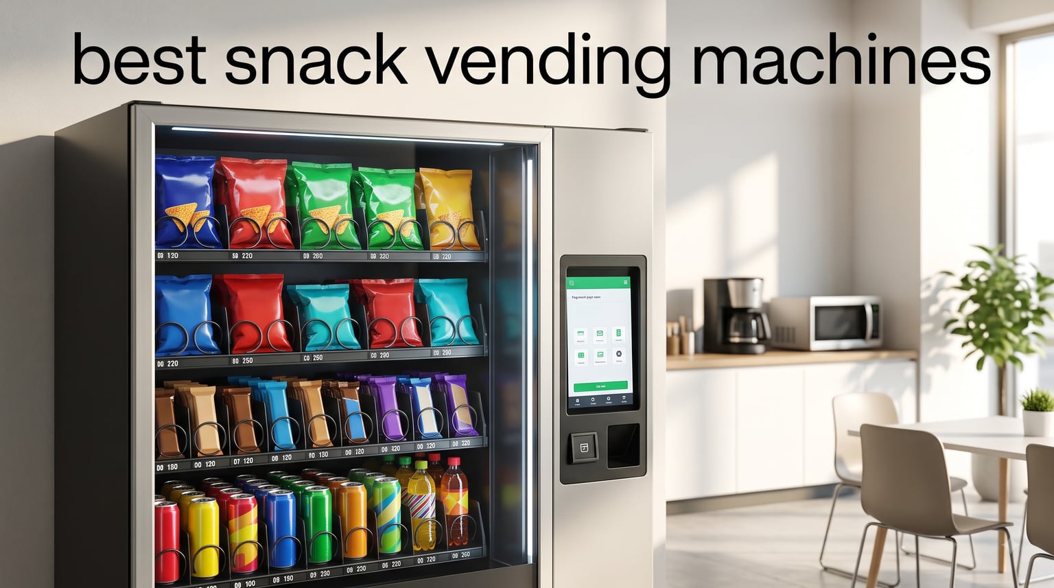 best snack vending machines