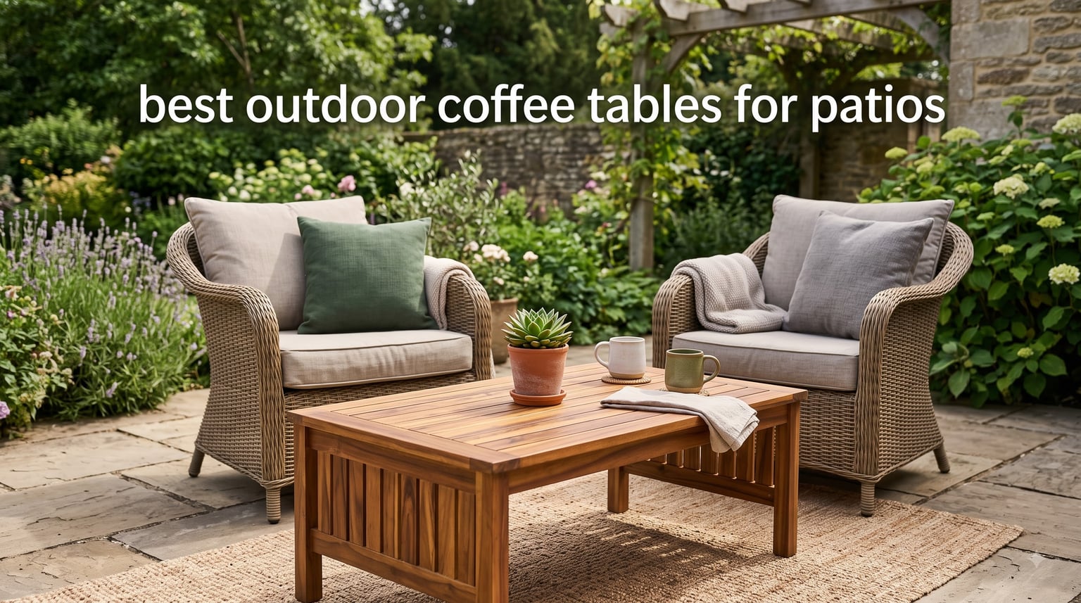 best outdoor coffee tables for patios