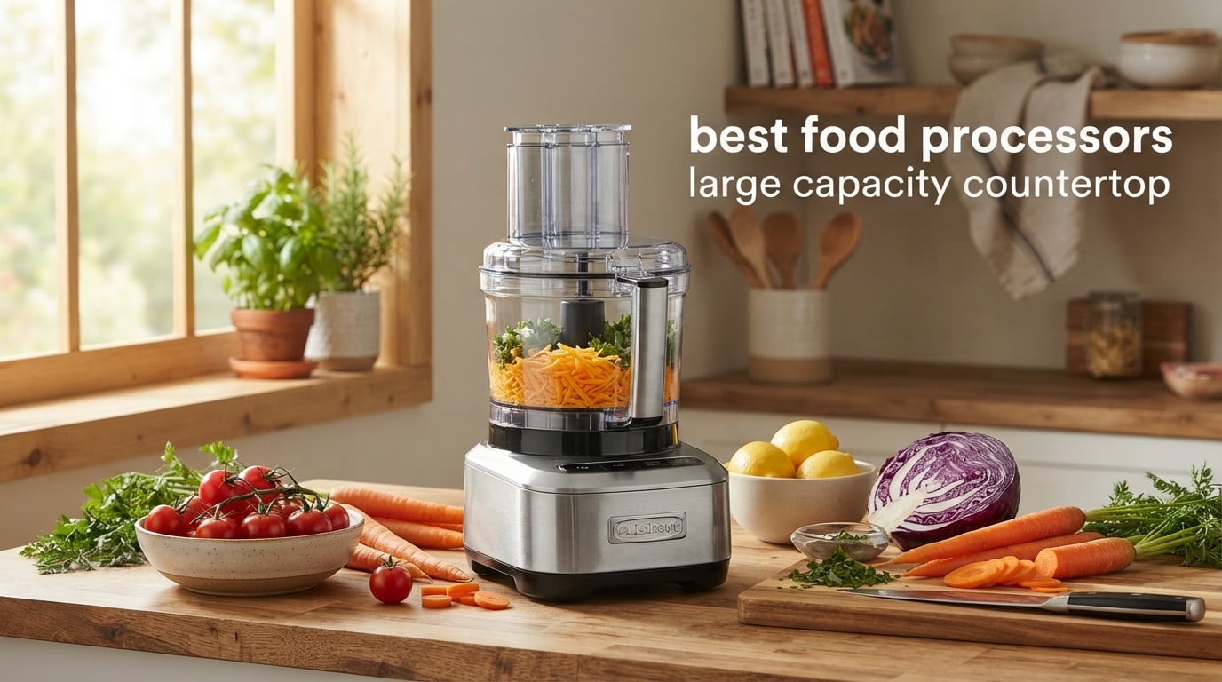 best food processors large capacity countertop