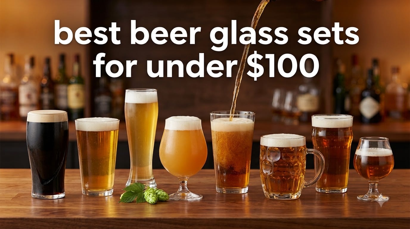 best beer glass sets for under $100
