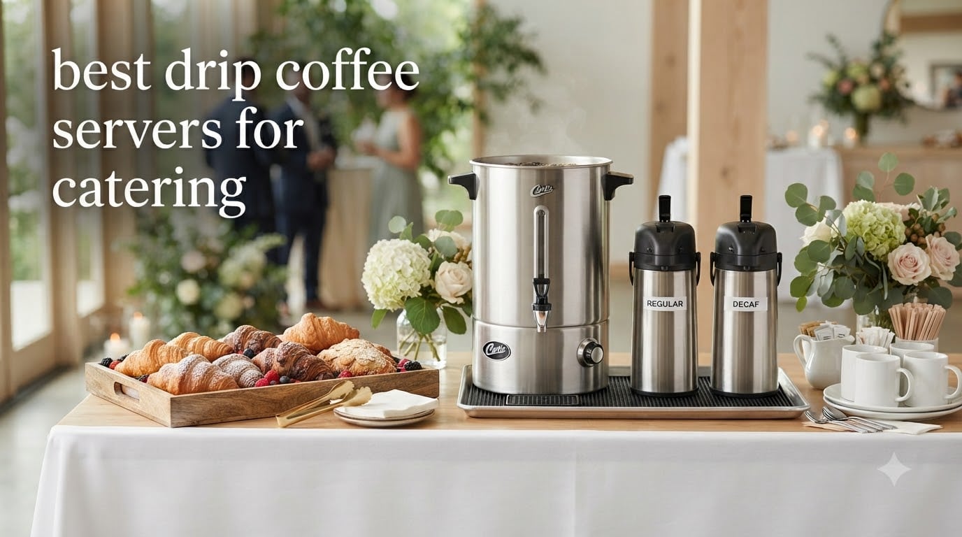 best drip coffee servers for catering