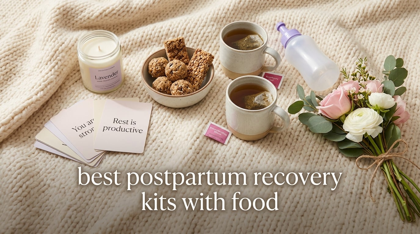 best postpartum recovery kits with food