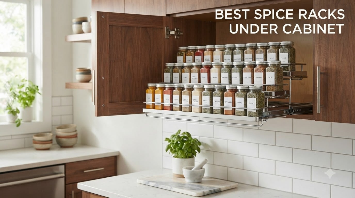 best spice racks under cabinet