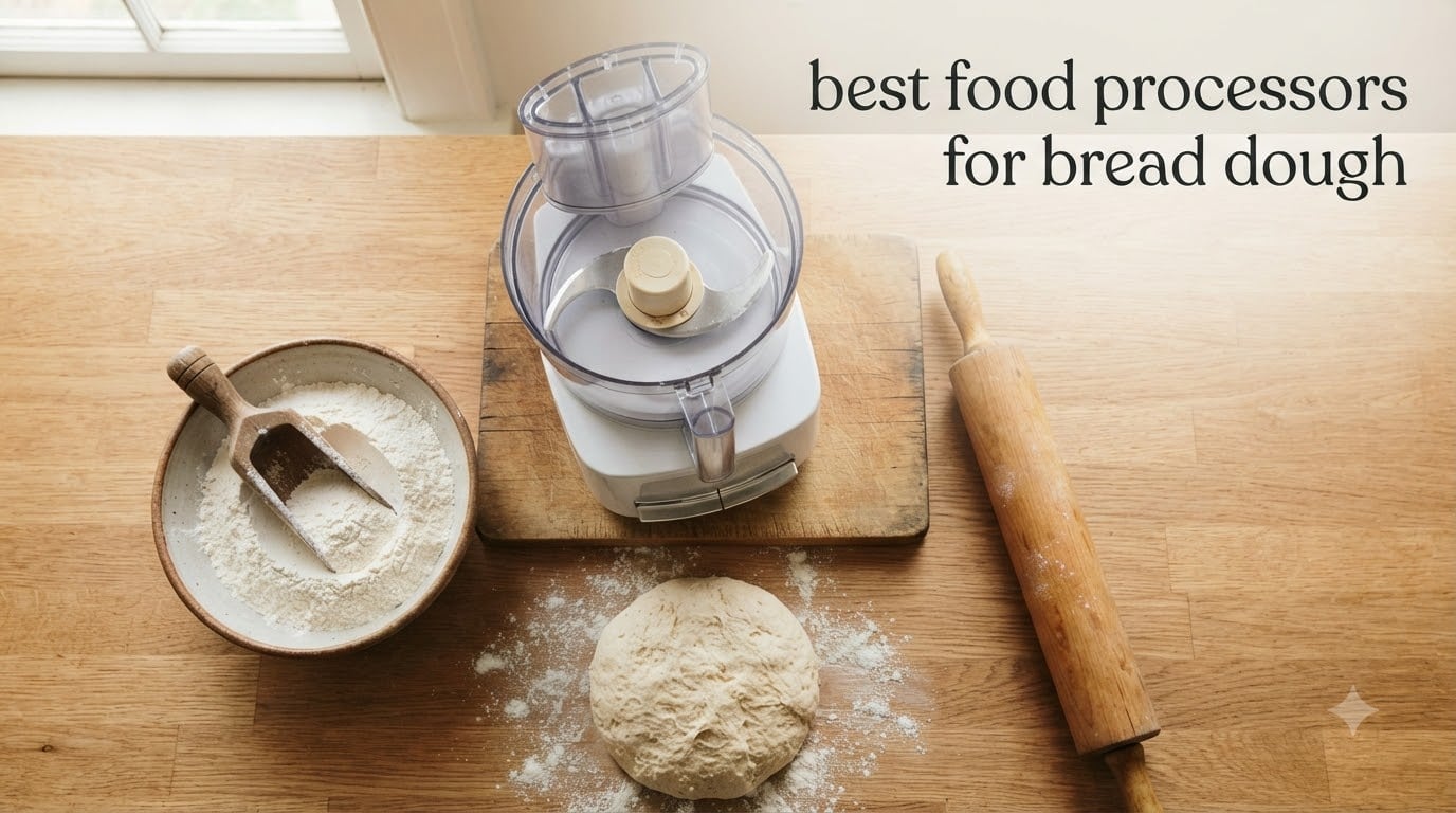 best food processors for bread dough