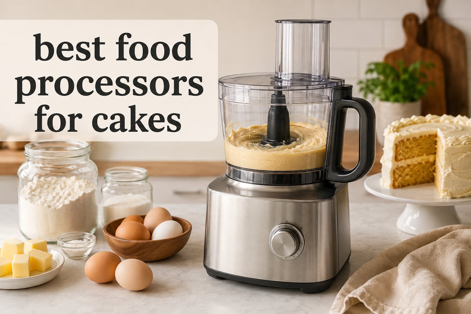 best food processors for cakes
