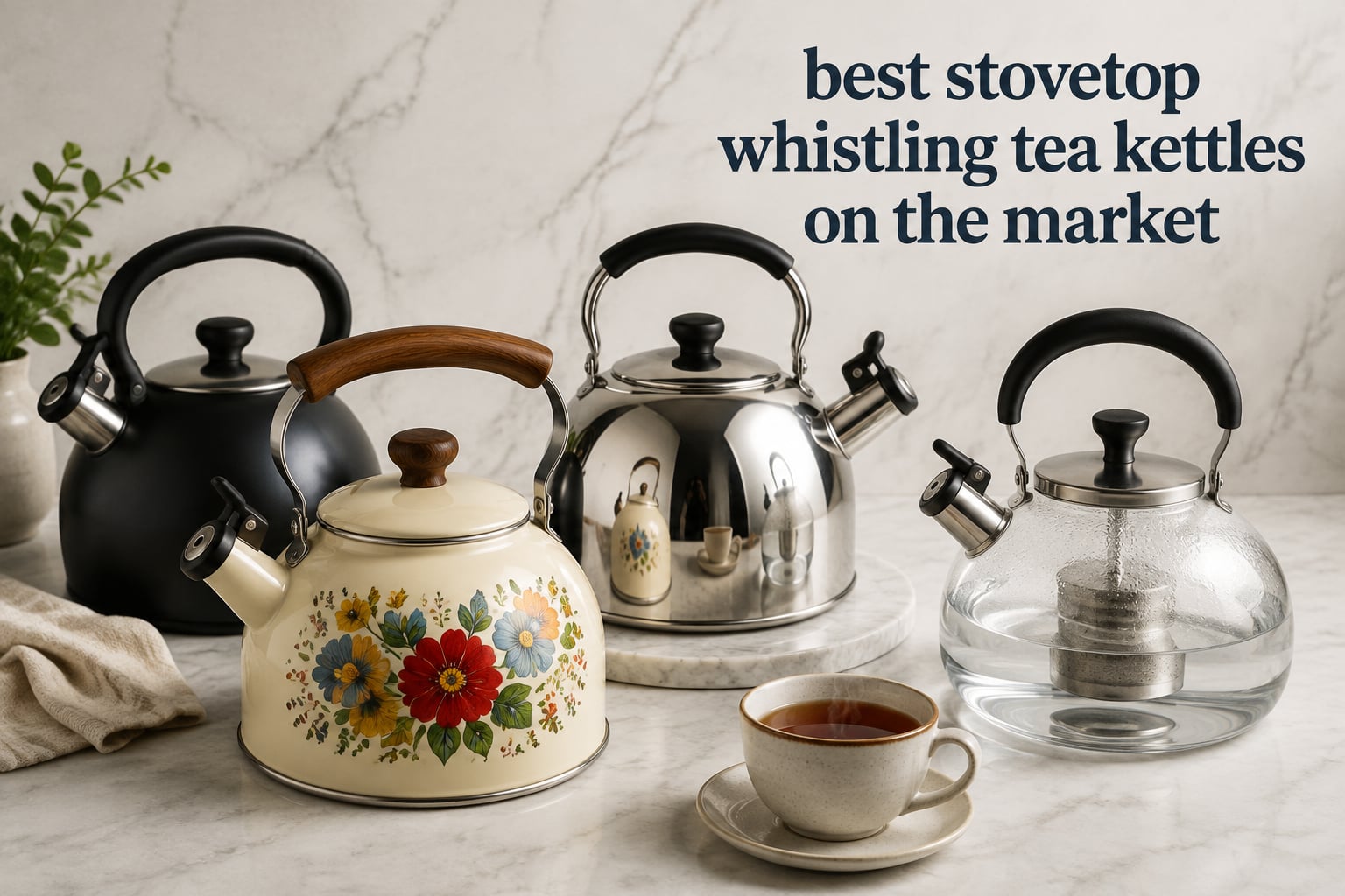 best stovetop whistling tea kettles on the market