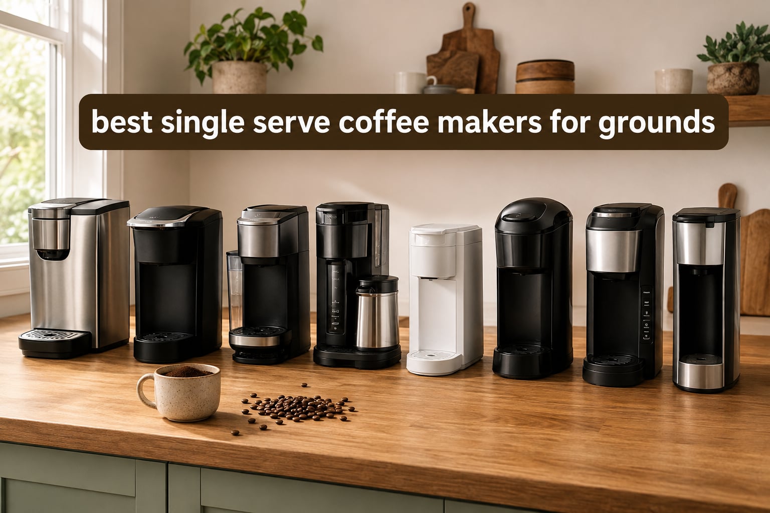 best single serve coffee makers for grounds