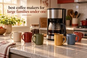 best coffee makers for large families under one