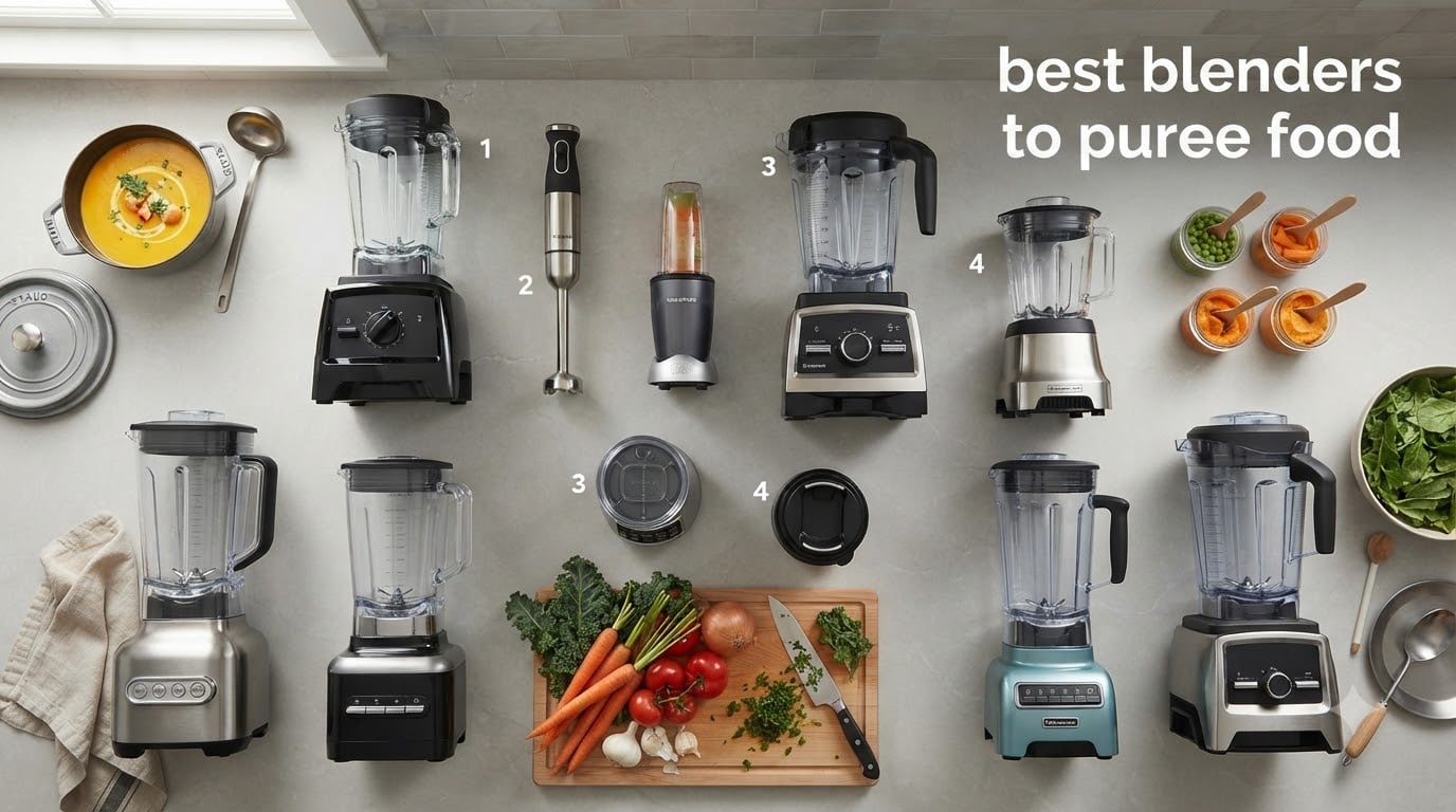 best blenders to puree food