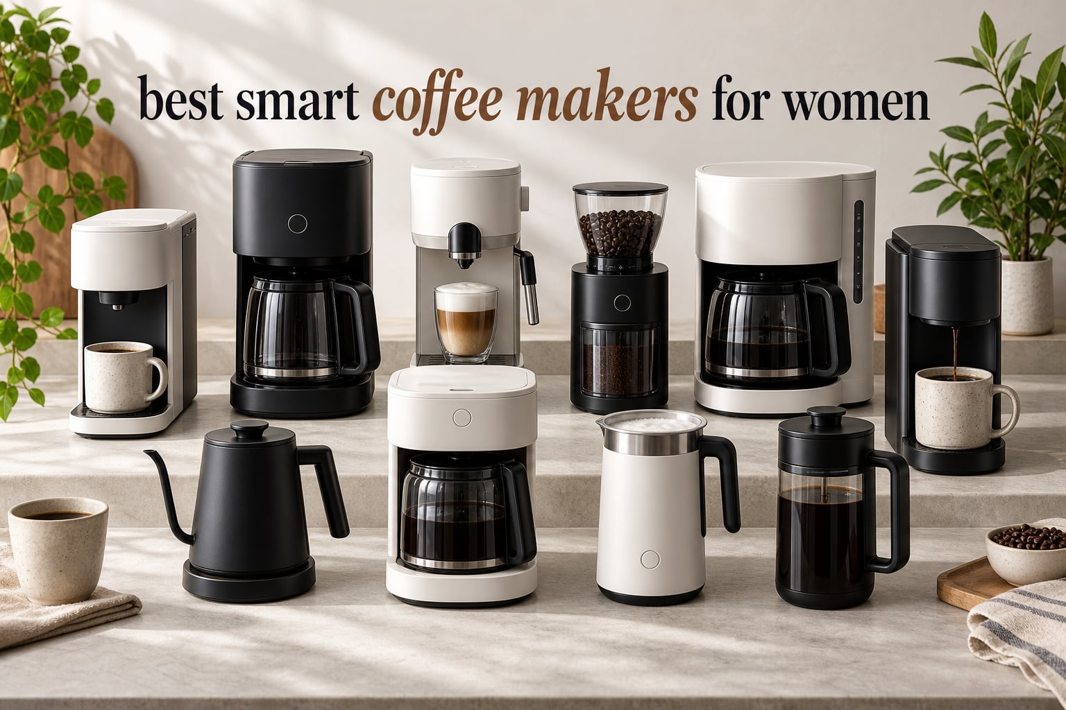 best smart coffee makers for women