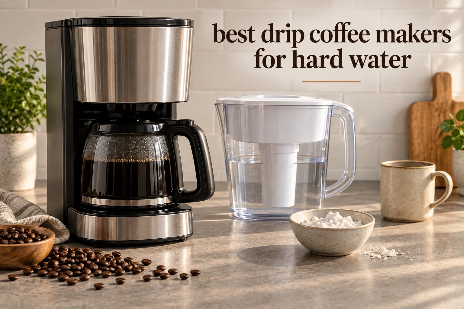 best drip coffee makers for hard water