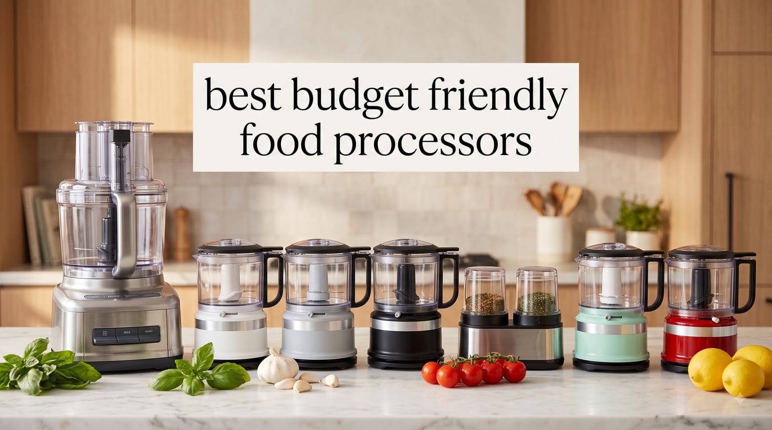 best budget friendly food processors