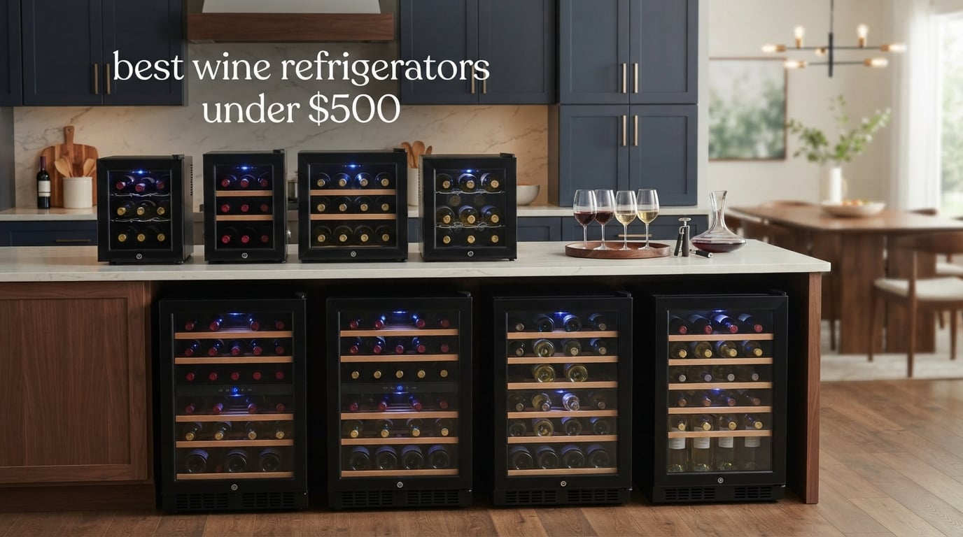 best wine refrigerators under $500