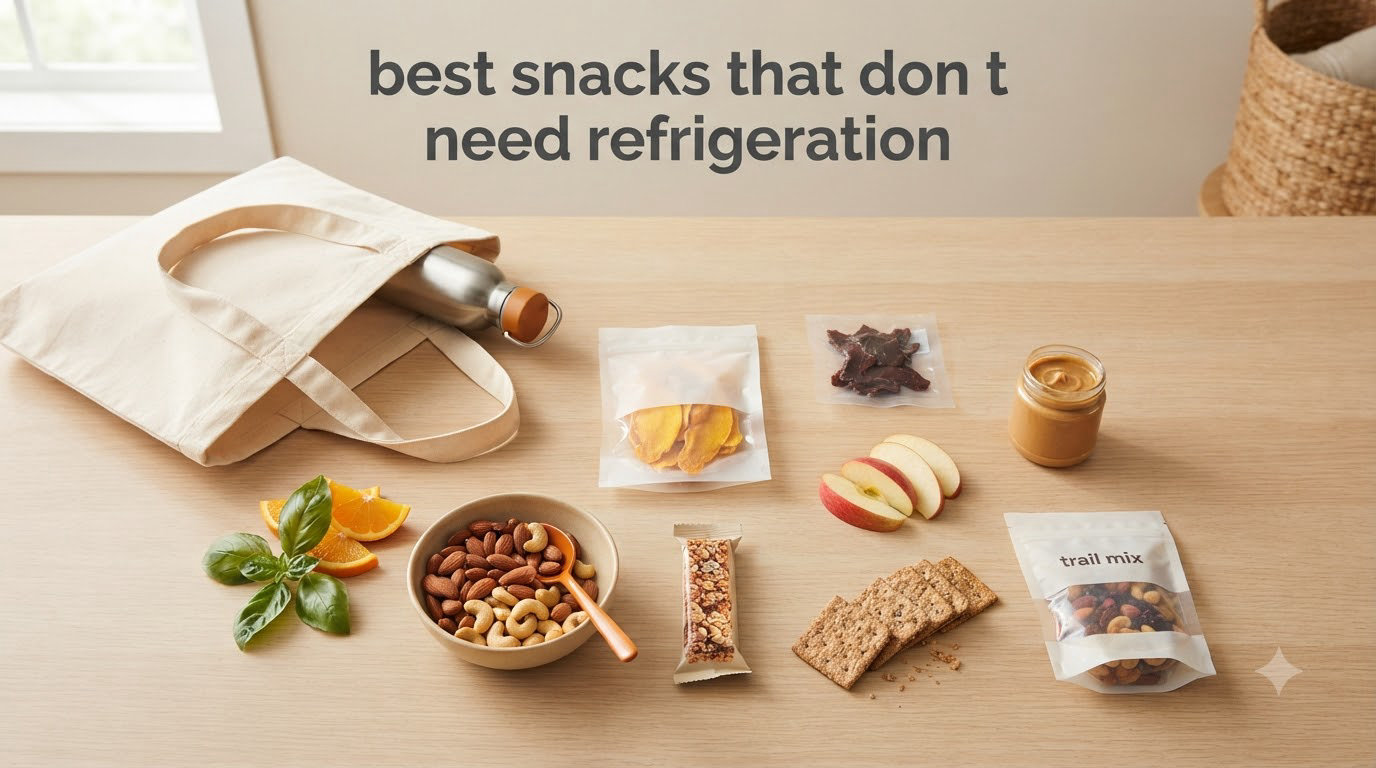 best snacks that don t need refrigeration