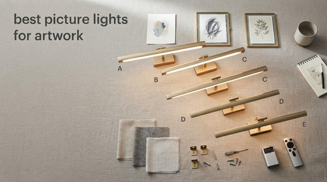 best picture lights for artwork