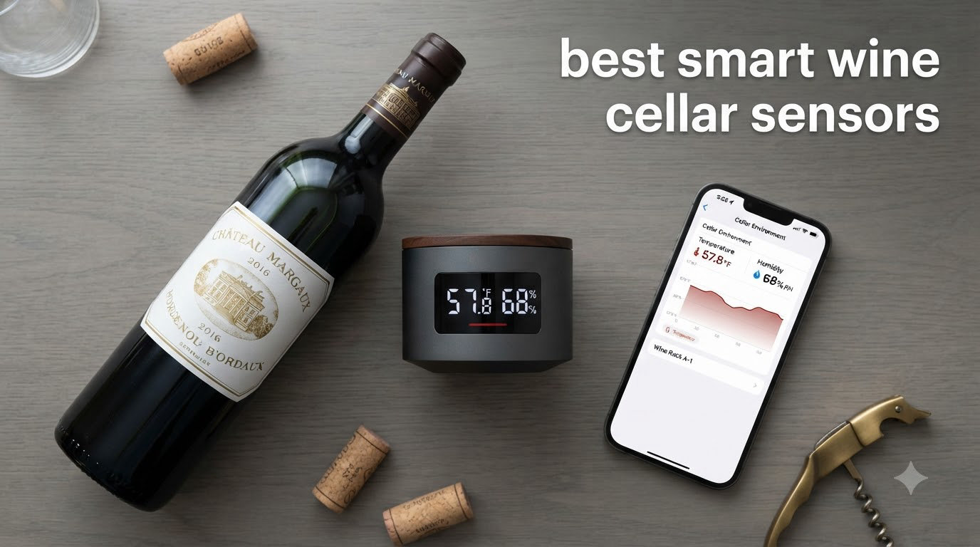 best smart wine cellar sensors