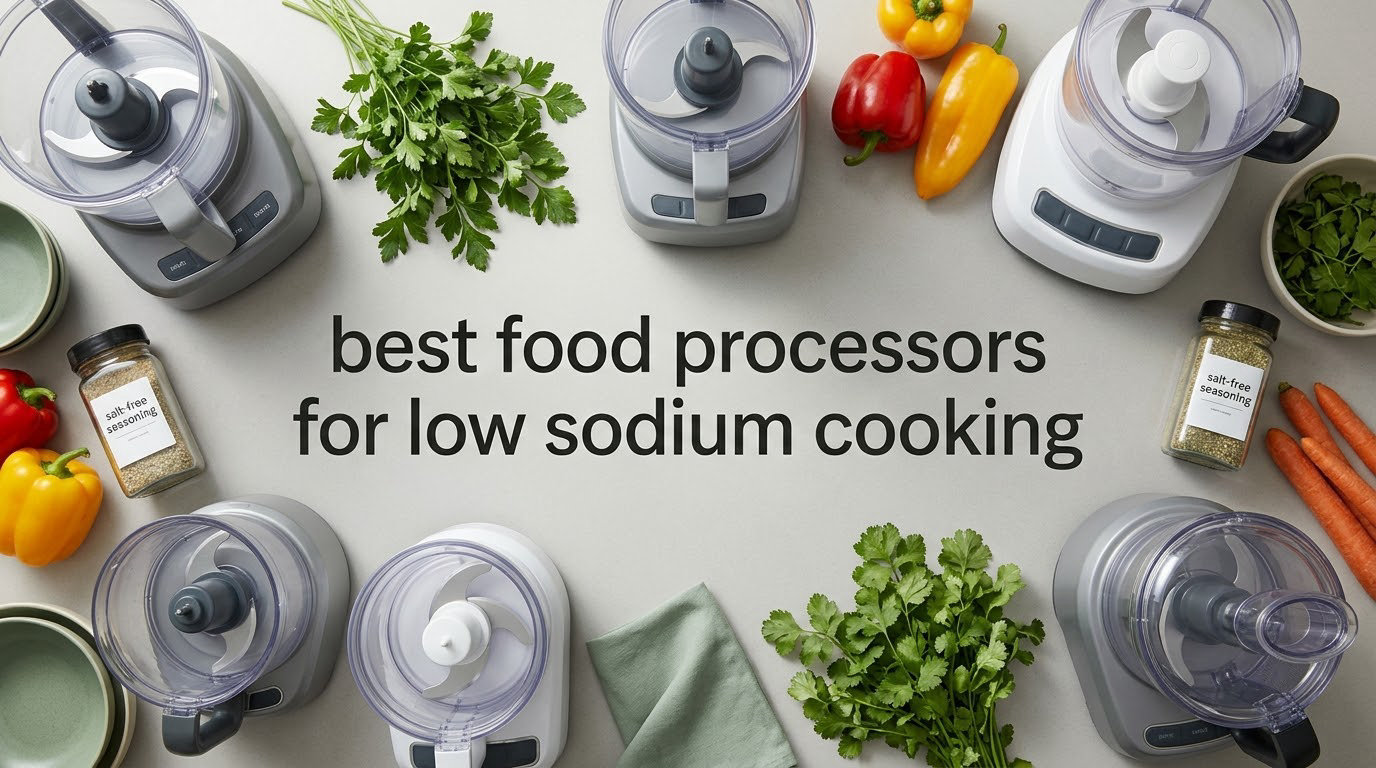 best food processors for low sodium cooking