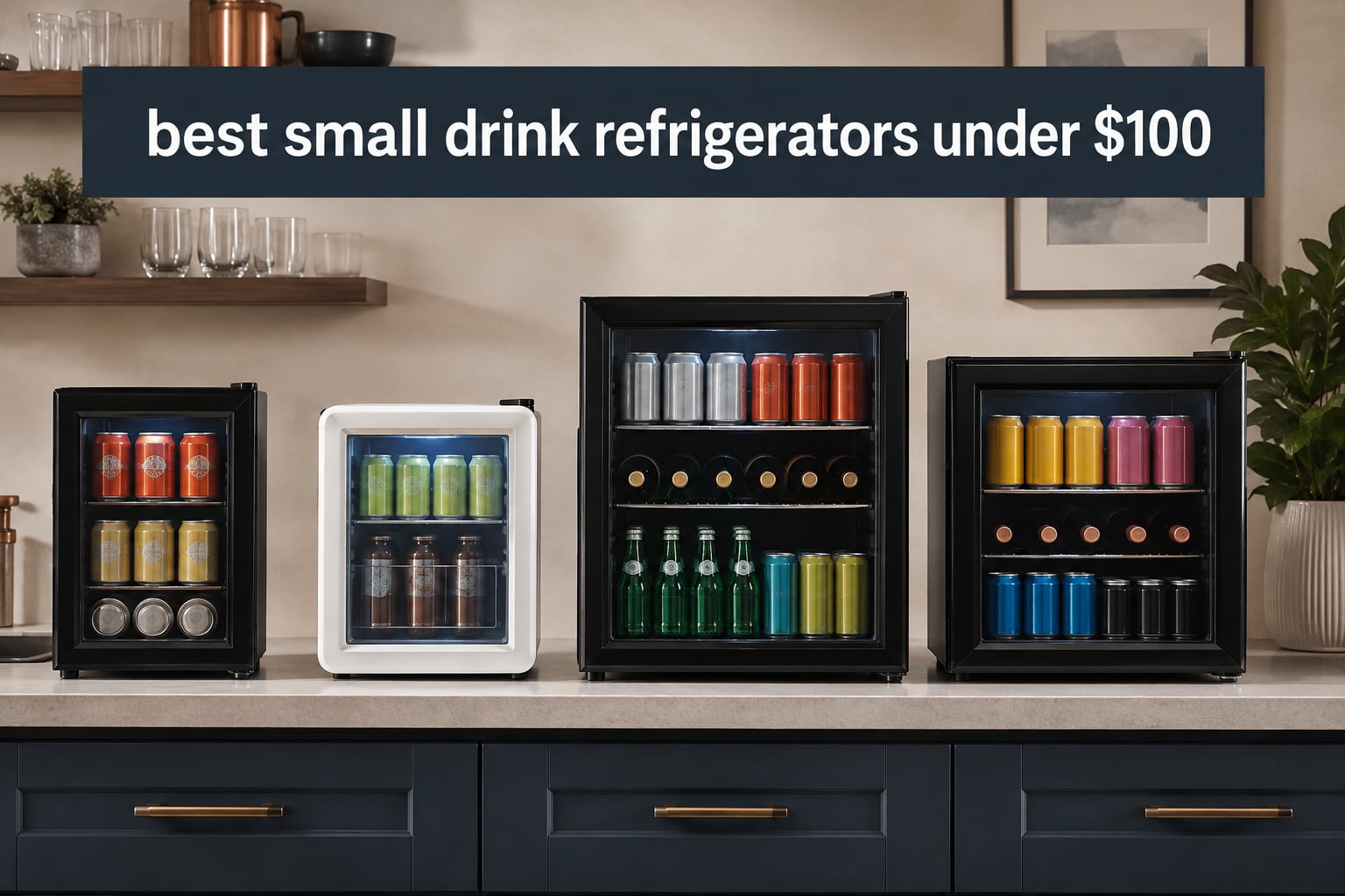 best small drink refrigerators under $100