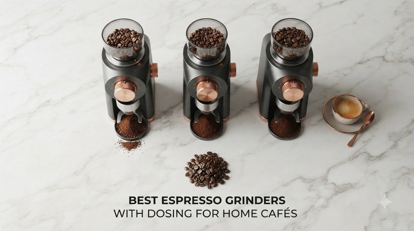 best espresso grinders with dosing for home caf s