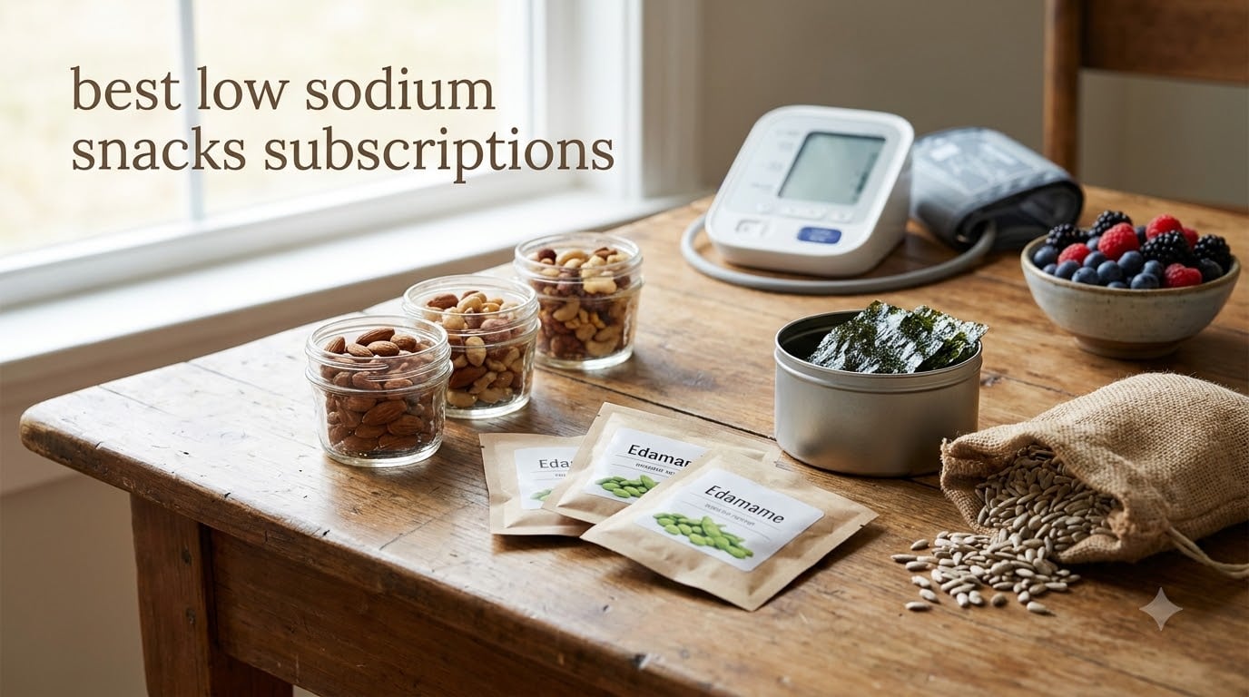 best low sodium snacks subscriptions