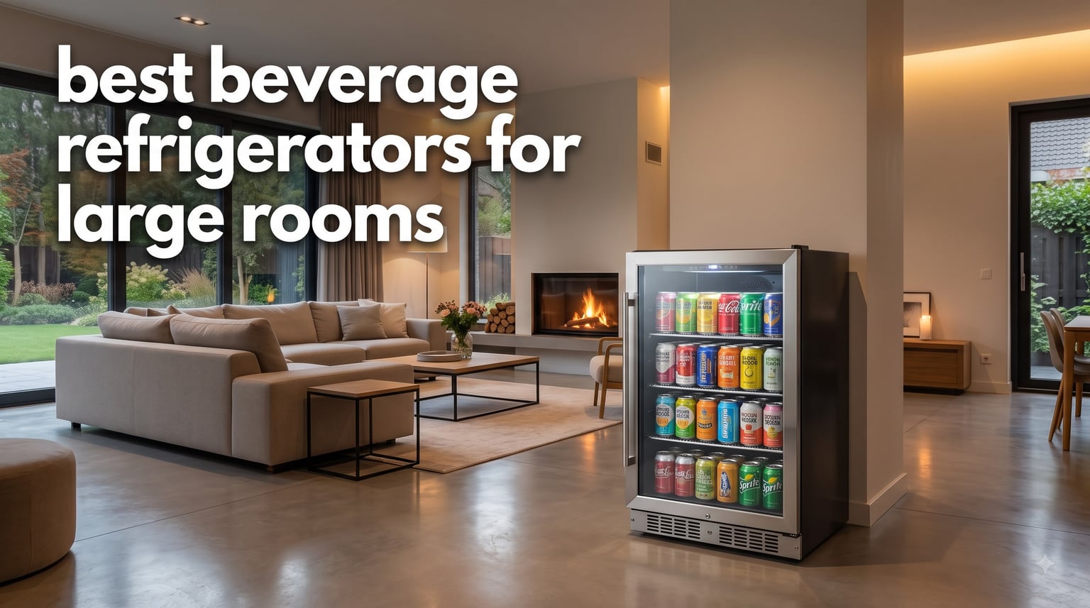 best beverage refrigerators for large rooms