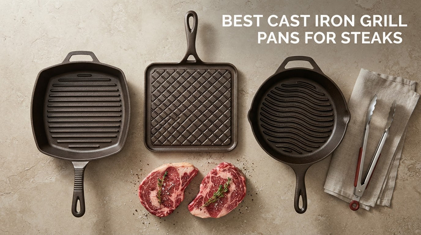 best cast iron grill pans for steaks