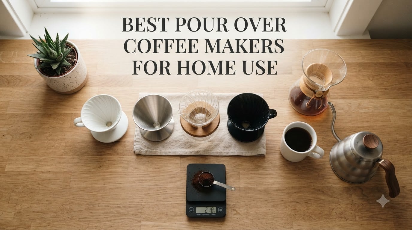 best pour over coffee makers for home use