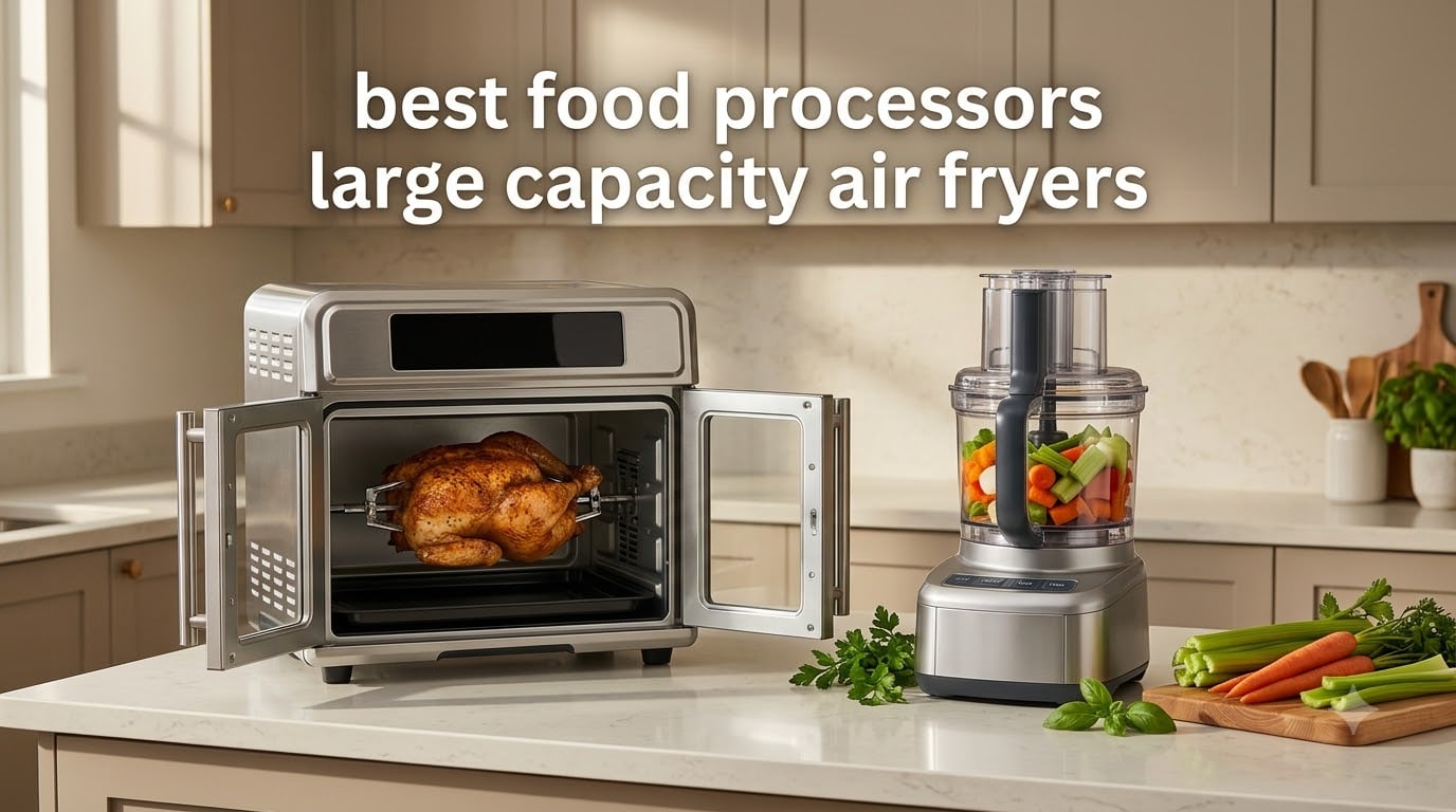 best food processors large capacity air fryers