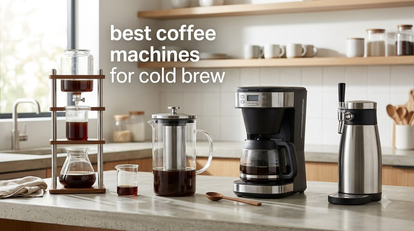 best coffee machines for cold brew