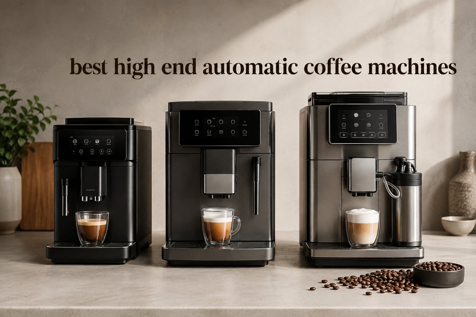 best high end automatic coffee machines