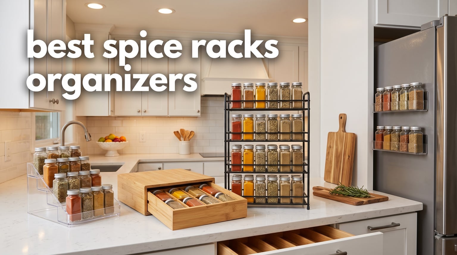 best spice racks organizers