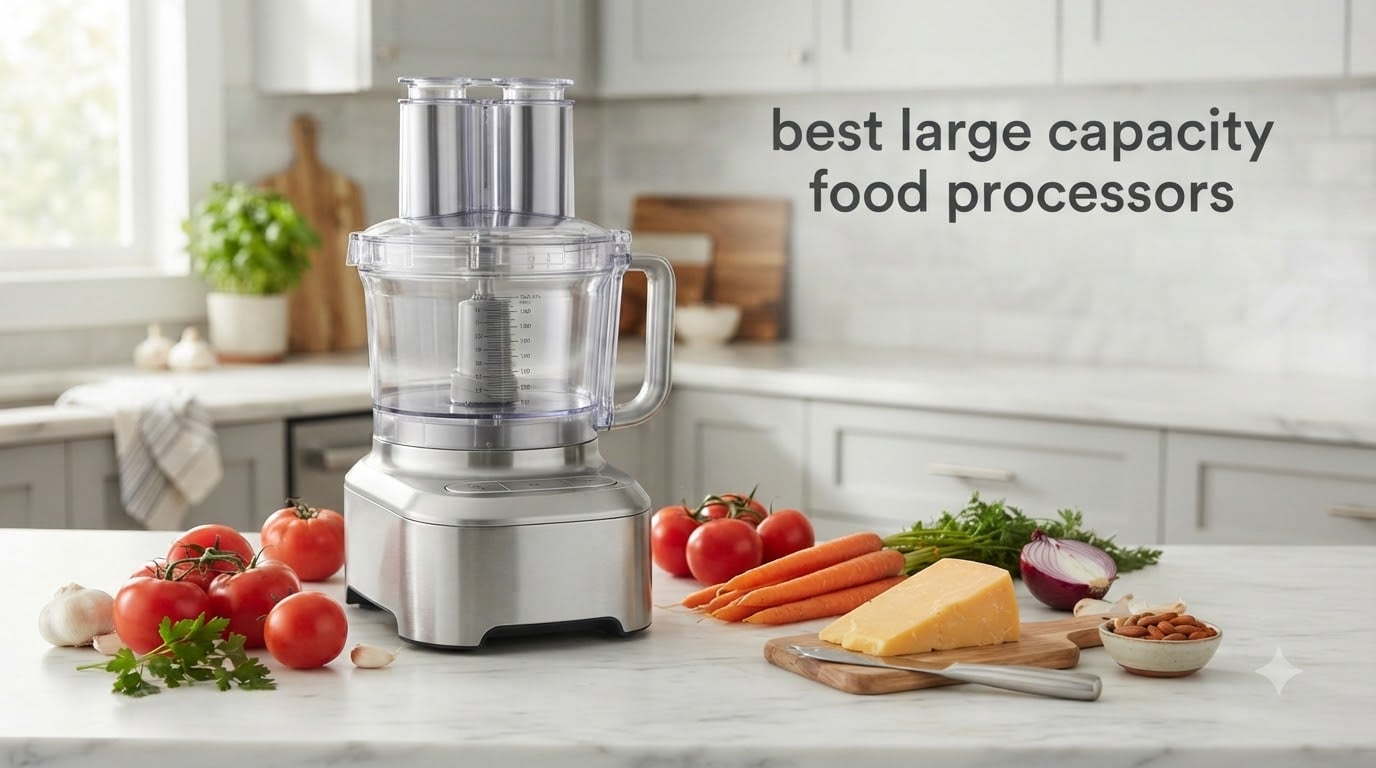 best large capacity food processors