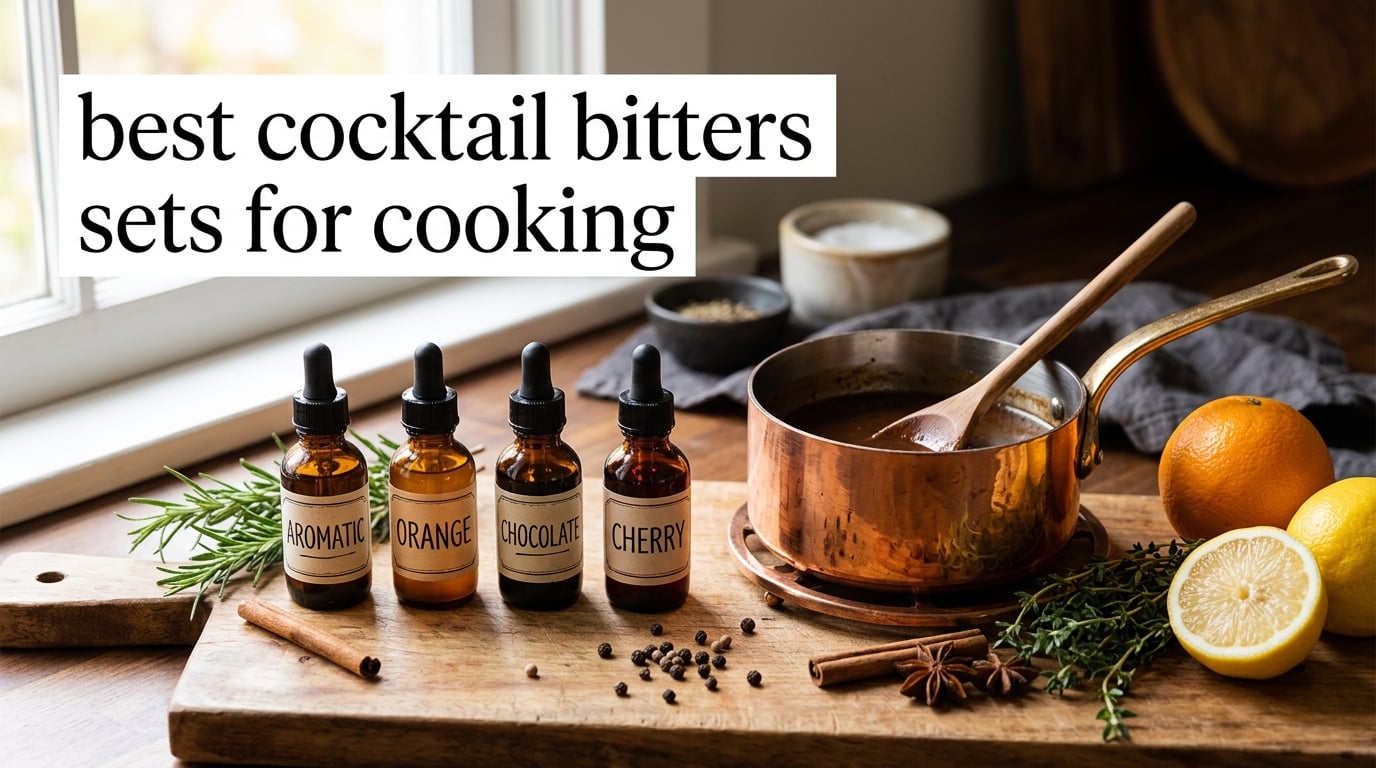 best cocktail bitters sets for cooking