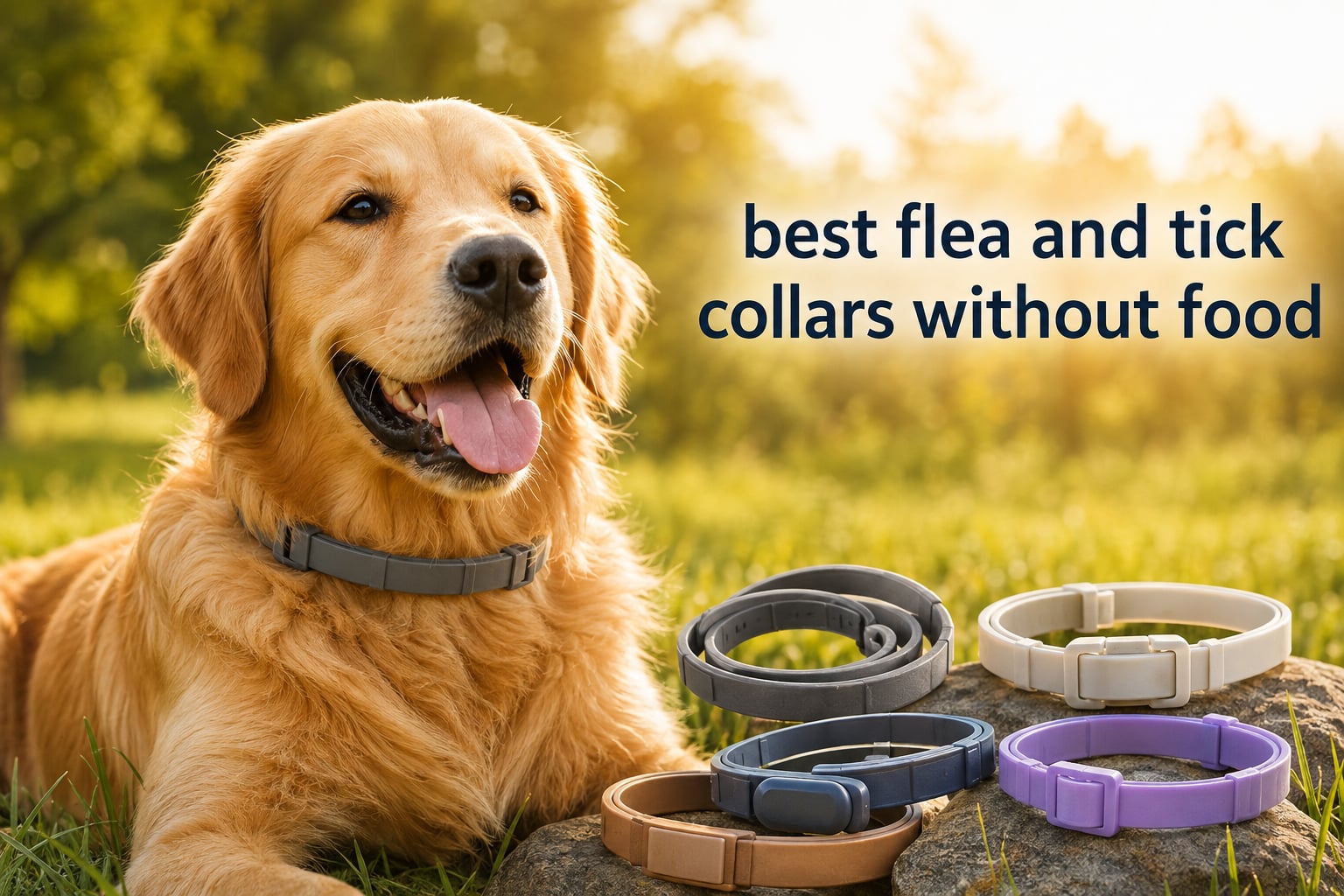 best flea and tick collars without food