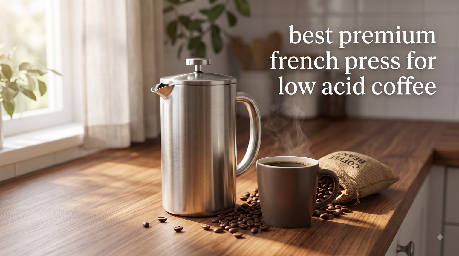 best premium french press for low acid coffee