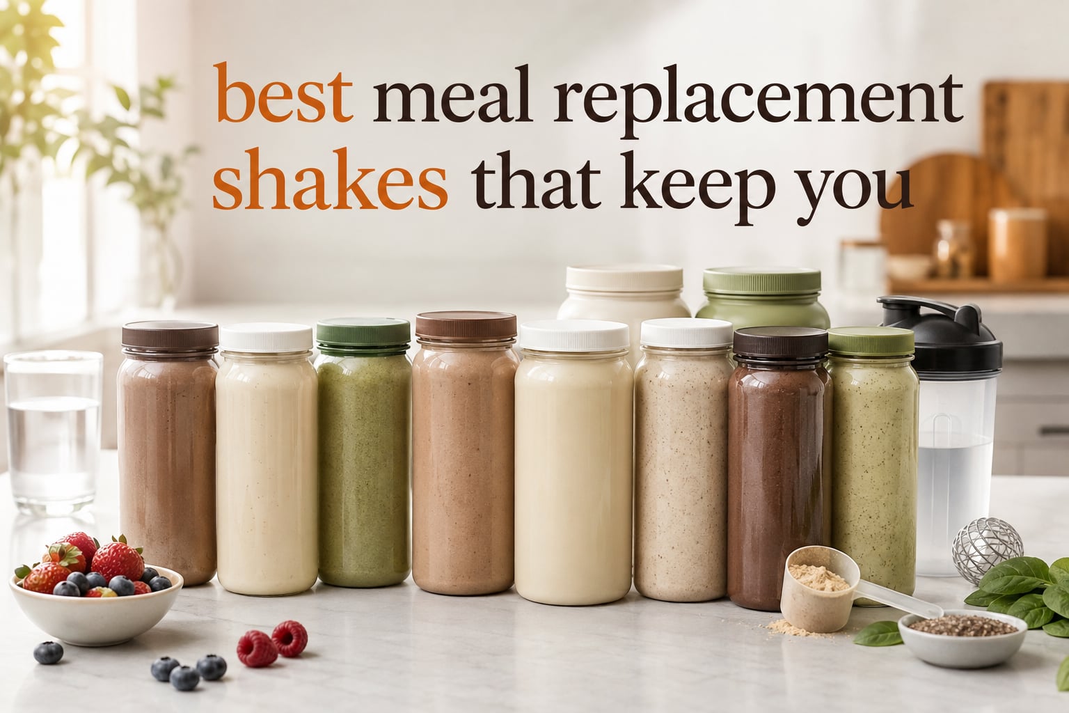 best meal replacement shakes that keep you
