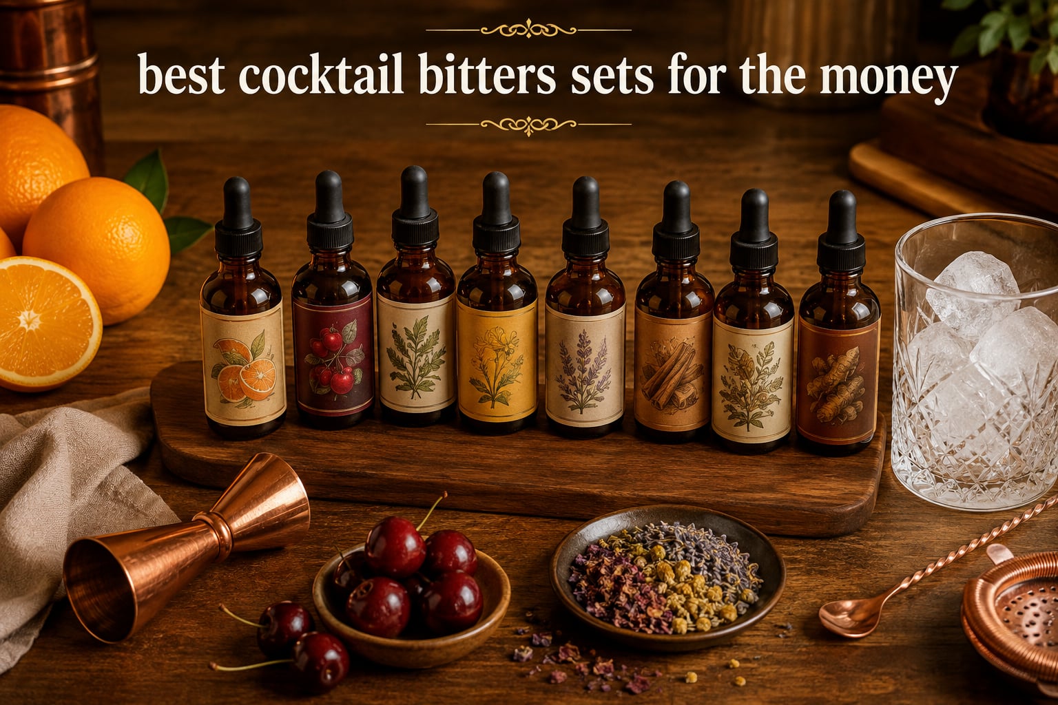 best cocktail bitters sets for the money