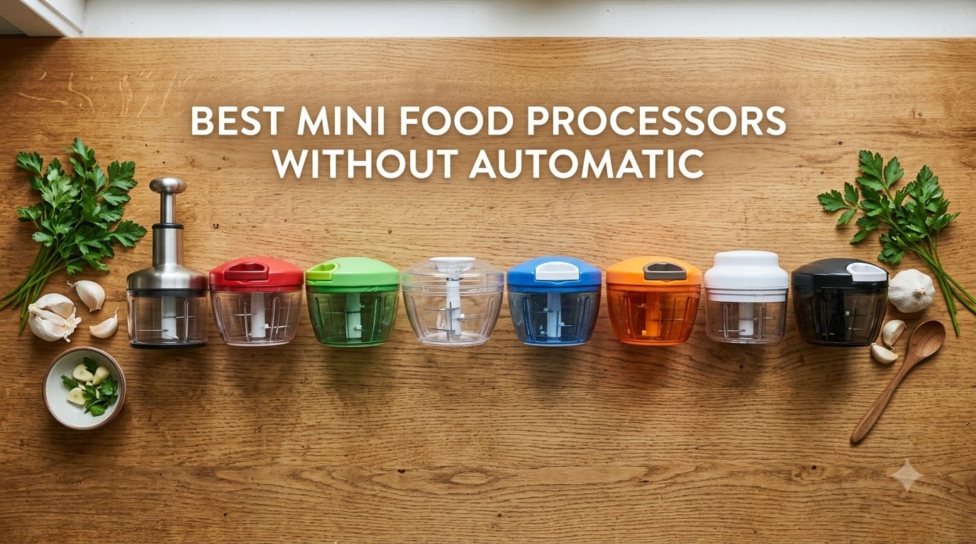 best mini food processors without automatic
