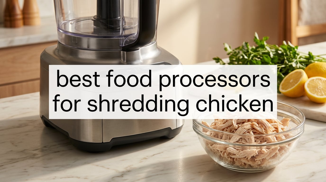 best food processors for shredding chicken