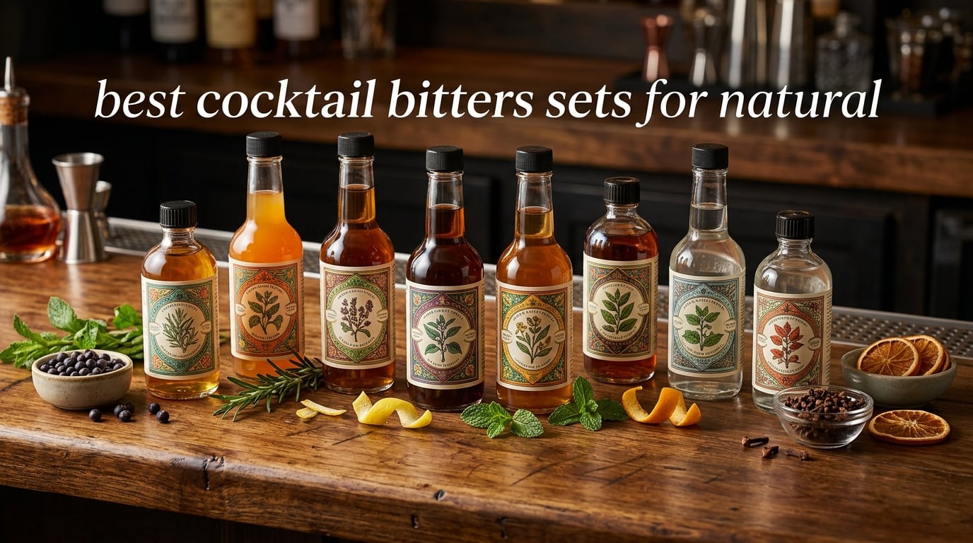 best cocktail bitters sets for natural