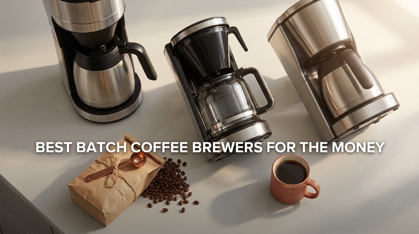 best batch coffee brewers for the money