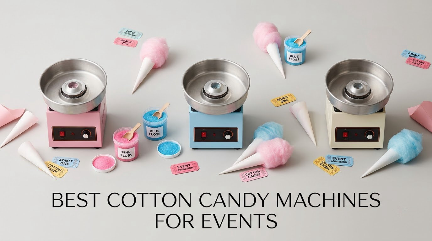 best cotton candy machines for events