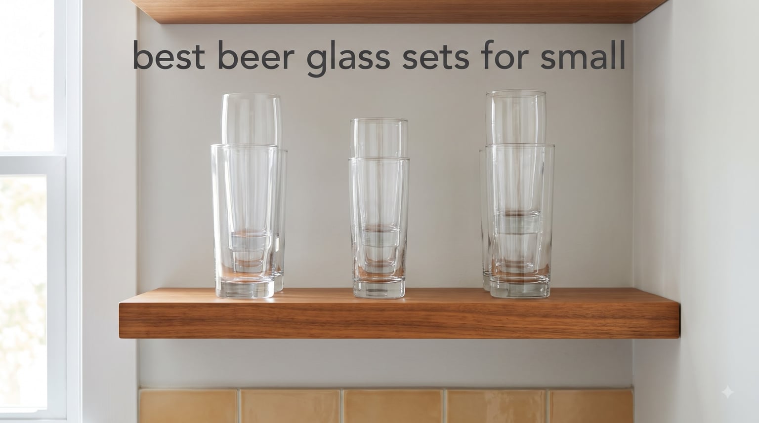 best beer glass sets for small