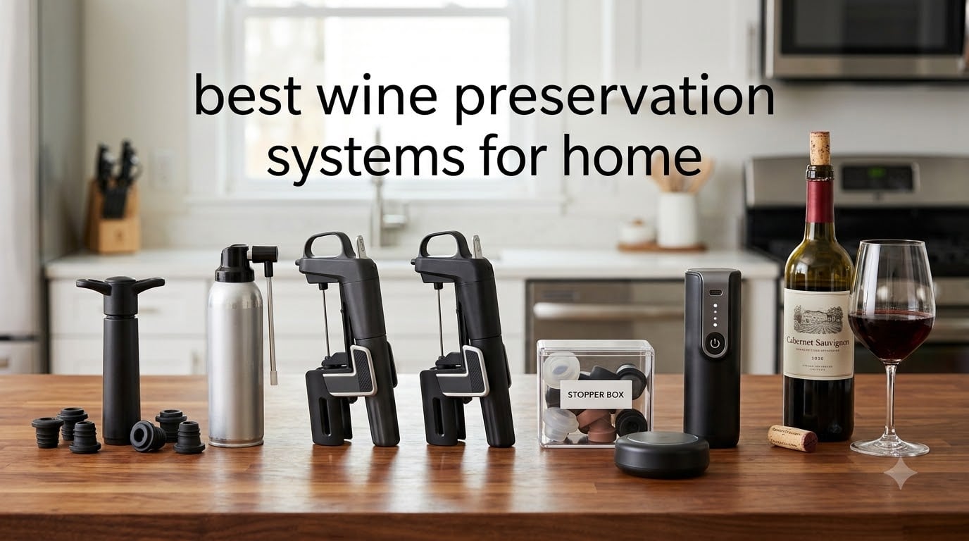 best wine preservation systems for home
