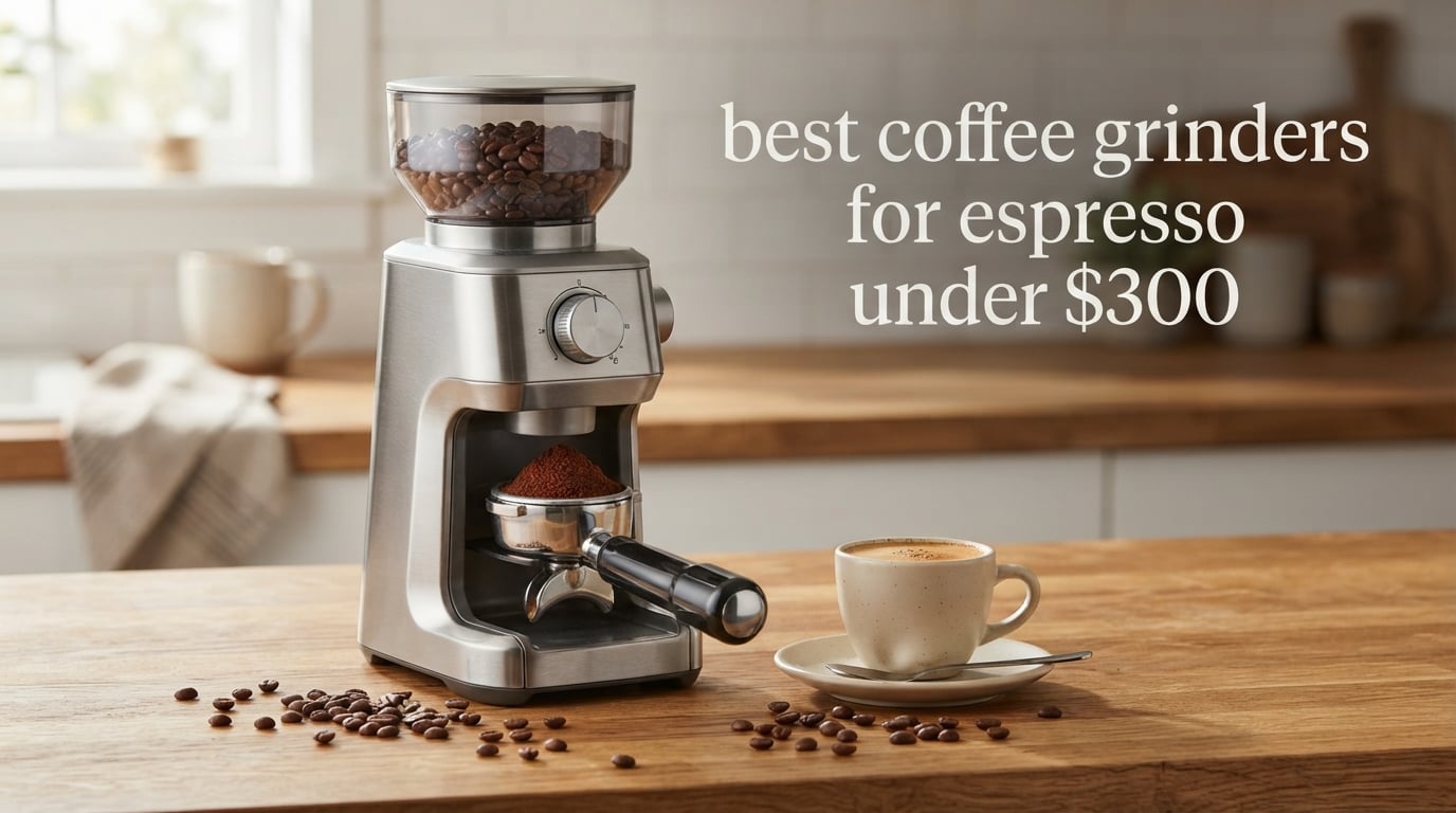best coffee grinders for espresso under $300