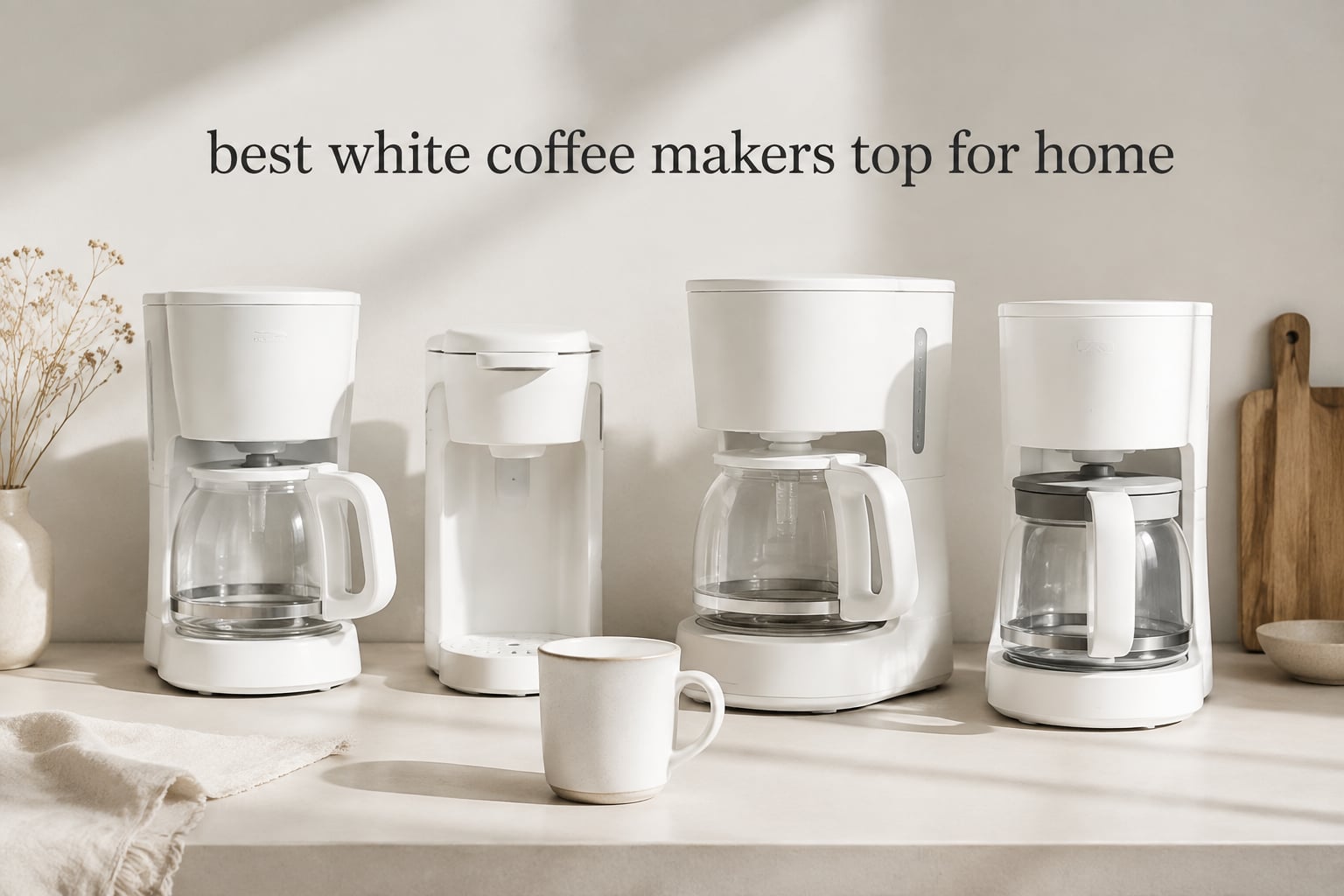 best white coffee makers top for home