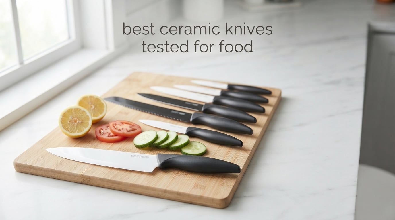best ceramic knives tested for food