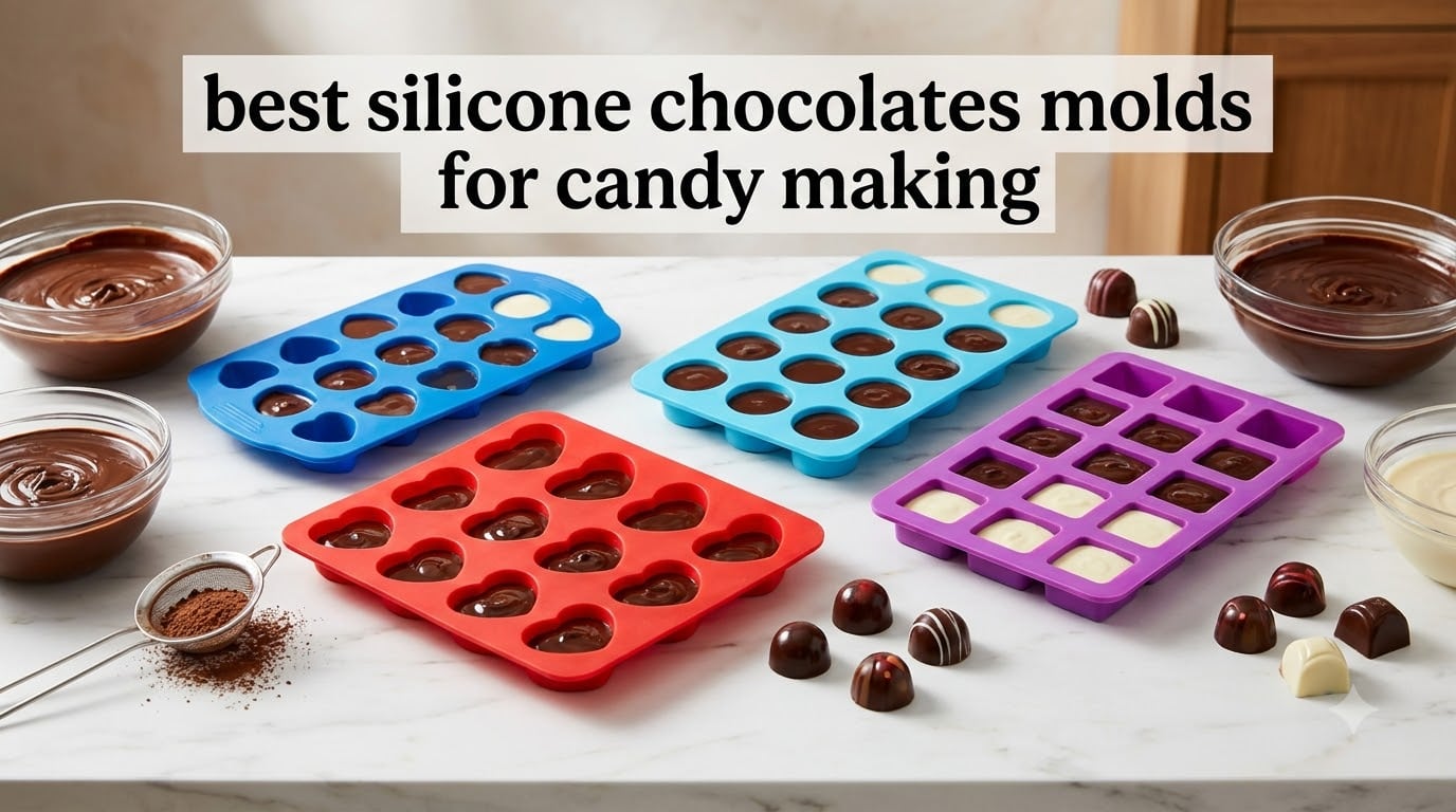 best silicone chocolates molds for candy making